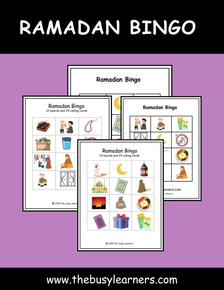 Ramadan Bingo – How to Play?