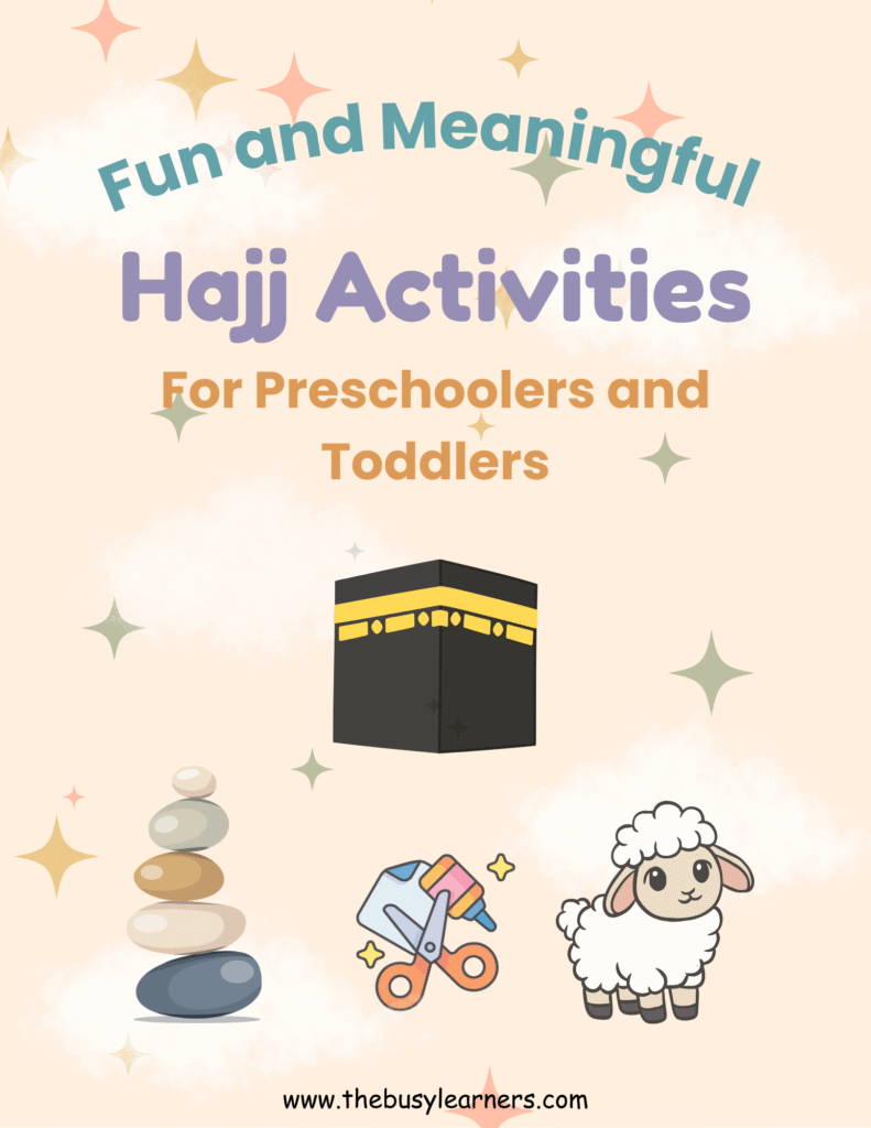 Hajj Activities Blog post Cover Page